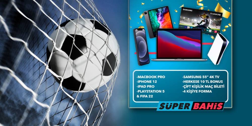 Süperbahis Hediye: 70,000 TL'lik Ödüller, Süper Lig Çekilişi ile Kazanın